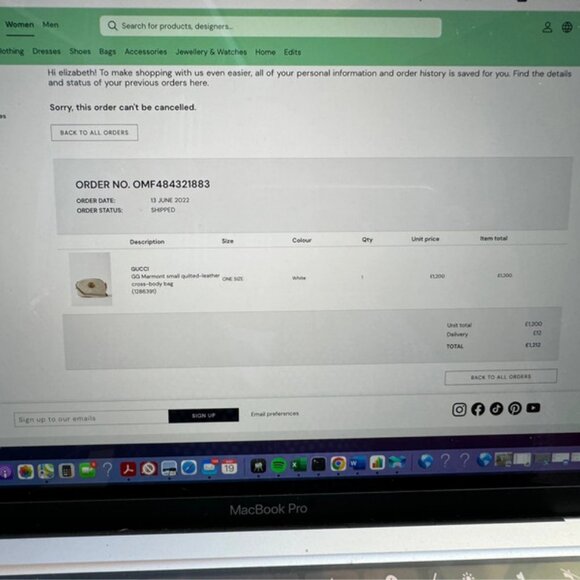 Gucci GG Marmont Small Shoulder Bag - Picture 10 of 10